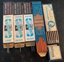 Lot Vintage Eagle Koh-I-Noor Mars Staedtler Drafting Drawing Pencil Lead A5 