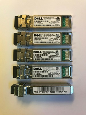 Dell Finisar S28-32GFC-SW-85C 0WKX2T FTLF8532P4BNV-E5 32GFC Fiber  019-078-057 | eBay