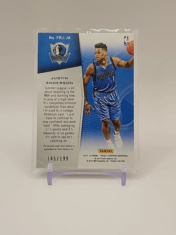 Justin Anderson 2015 Tela del Juego Totalmente Certificada | Envío Gratis Aus Foto 2 de 2