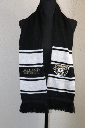 Huddersfield Town 1950s Retro Football Scarf - Traditional Stripes, Embroidered Badge, Acrylic Knit (187cm, Unofficial)