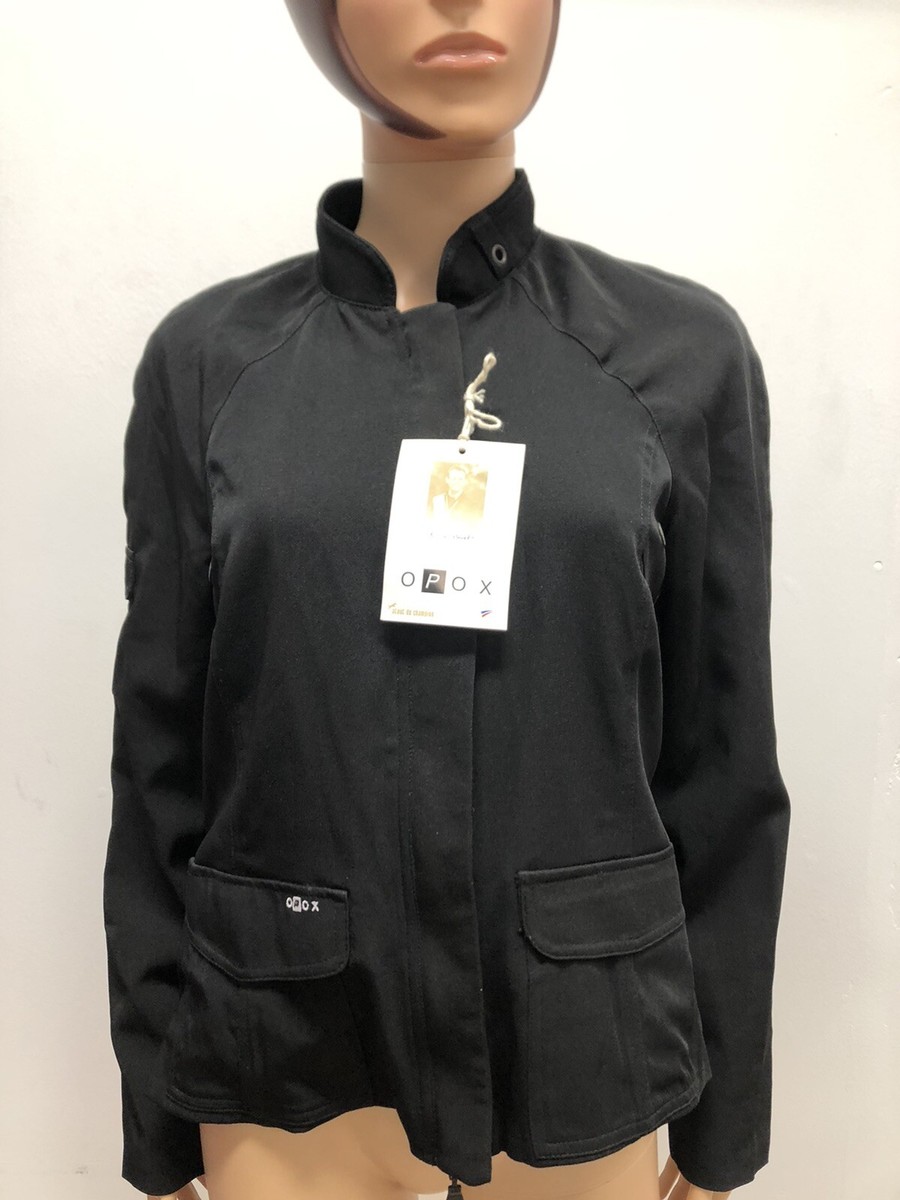 Veste D'équitation Pour Femme Opox - Taille 42 - Couleur Noir - Neuve Avec étiquette - Fabriquée En France