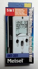 Meisel 5 in 1 Digital Metro Tuner Thermometer-Hygrometer, Model IMT-301