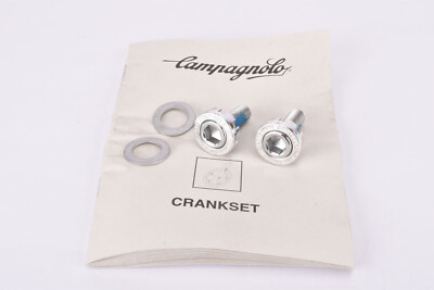 Boulons De Manivelle Campagnolo NOS #FC-RA002 – Pour Pédaliers Coniques Carrés – Vélo Route