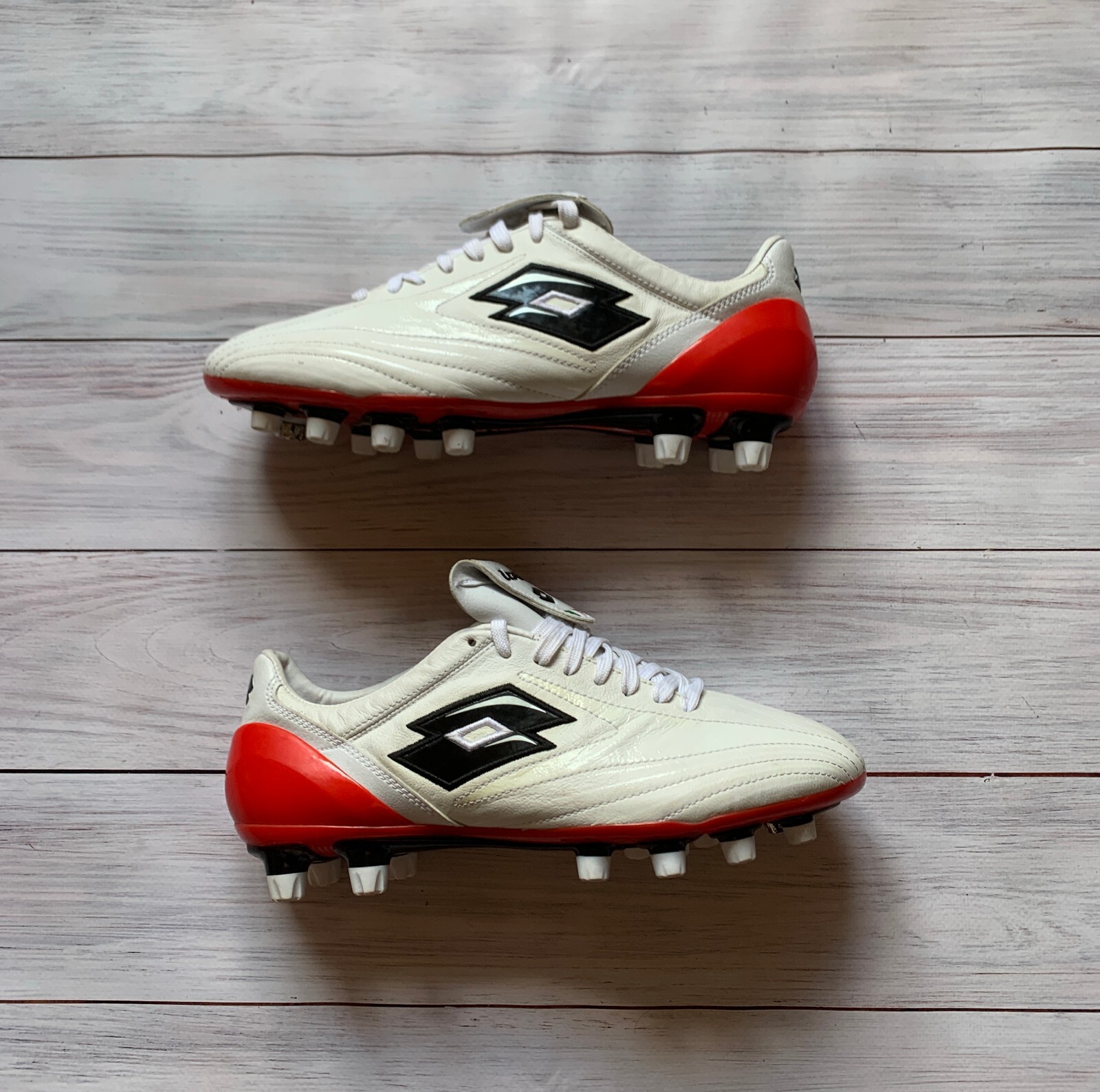 Lotto ZHERO Legenda Due FG Stivali Calcio Tacchetti UK 6 5 US 7 5