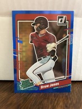 2023 Donruss Baseball Rated Prospect Base Holo Blue #59 Druw Jones