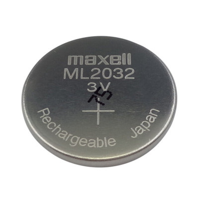 MAXELL ML2032 Li-Ion 3V wiederaufladbare Knopfzelle