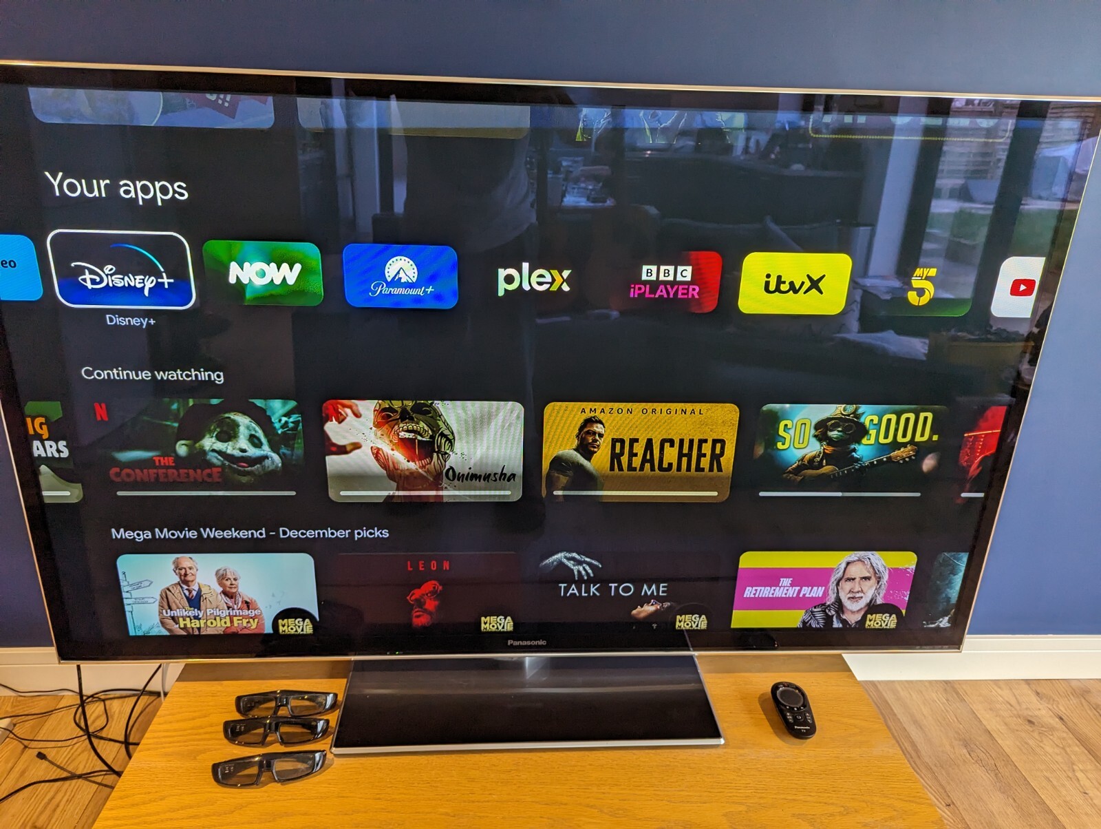 Panasonic Viera (TXP65VT50B) 65 Inch 3D Plasma TV eBay