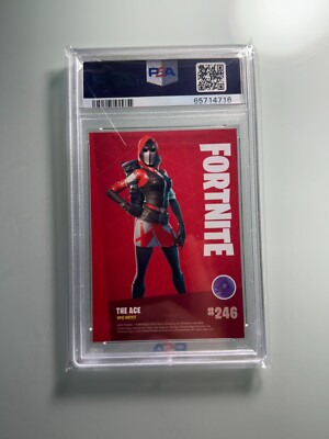2019 panini fortnite usa crystal shard THE ACE PSA 10 USA PRINT | eBay