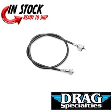 DRAG SPECIALTIES FRONT WHEEL DRIVE SPEEDOMETER CABLE 38.5" 74-94 Harley Davidson