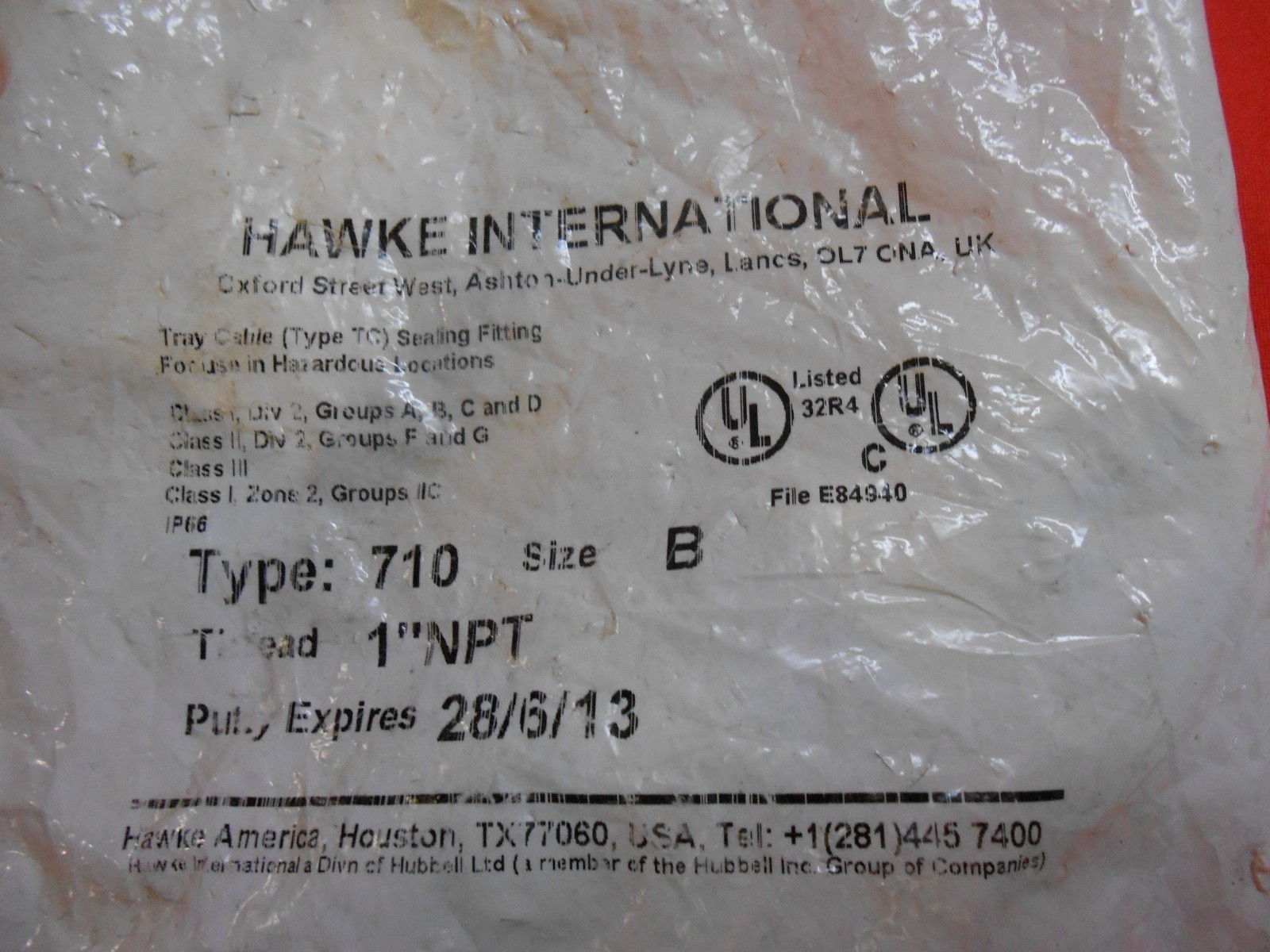 HAWKE Type 710 Size B 1