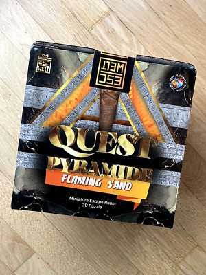 ESC WELT Quest Pyramide - Escape Room Spiel - 3D Holzpuzzle - neu OVP