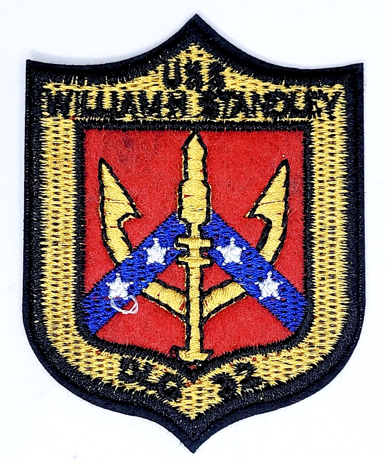 🔥 TOP GUN FLIGHT JACKET Patch USS WILLIAM STANDLEY DLG 32  2.5