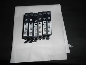 ink cartridges Empty-(5)HP 564 Black & (1)564XL Ink empty cartridges-lot of 6