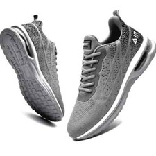JARLIF Breathable Air Athletic Running Shoes ...