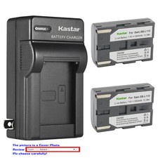 Kastar Battery AC Wall Charger for Samsung SB-L110 VP-D530 VP-D55 Camcorder