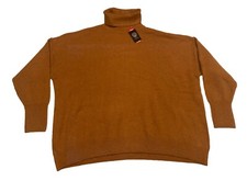 Vince Camuto Woman s XL Sierra Brown Turtle Neck Sweater NWT, 79 MSRP