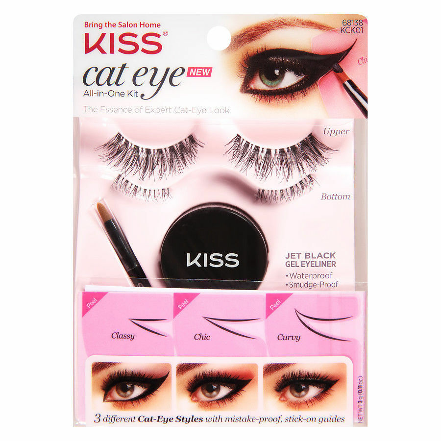 Набор KISS Cat Eye Все в одном 68138 - KCK01 3 разных стиля Новинка 1990₽