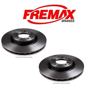 For BMW E46 M3 01-06 Set of Front Left & Right Disc Brake Rotors Fremax Painted