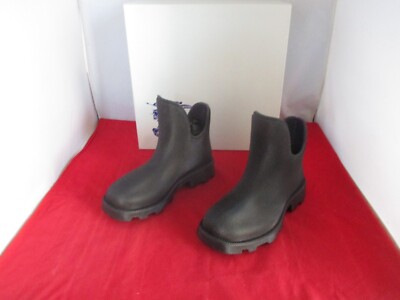 Burberry Men\'s Rubber Ankle Rain Boots $820 Size EU 37 - Black - #1058 Burberry Men main image 4