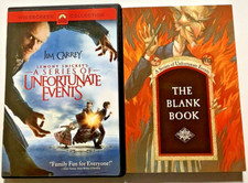 LEMONY SNICKET'S A SERIES OF UNFORTUNATE EVENTS DVD BOOK SET TARGET EXCLUSIVE NM