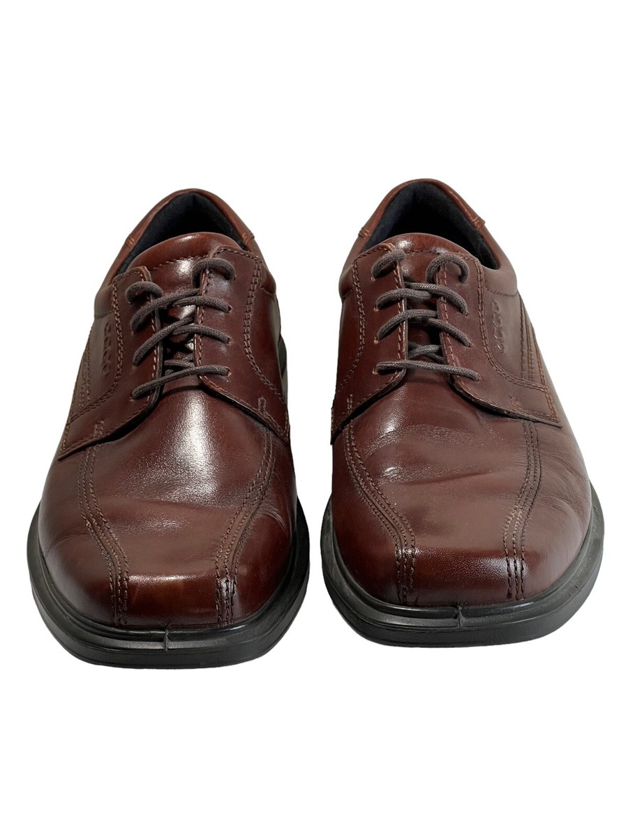 Ecco Mens size 40 &41 casual Oxford  lace-up shoes used good condition ECCO Oxford Mens Brown Leather Lace Up Shoes Size 40 US 7 | eBay main image 4