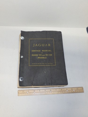 JAGUAR SERVICE MANUAL FOR MARK Vll & xk120 models - Bild 2 von 19