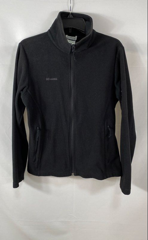 Columbia Women's Black Benton Springs Full Zip Fleece Jacket Sz M