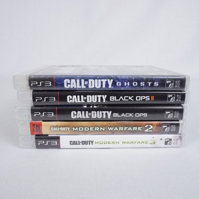 Call of Duty PS3 Game Bundle Modern Warfare, Black ops 1&2, Ghosts