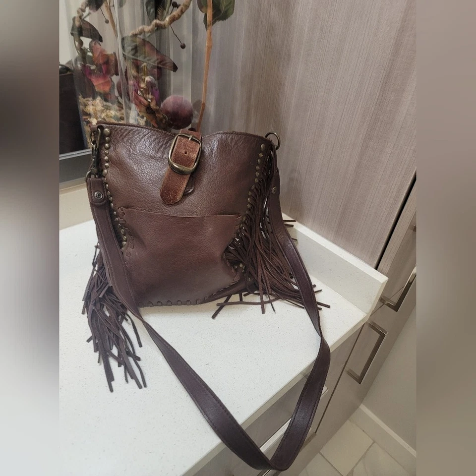 McFadin Fringe Crossbody Handbag - Image 3 of 4