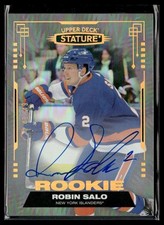 2021-22 Upper Deck Stature Rookie Autographs Photo Variant Robin Salo Rookie