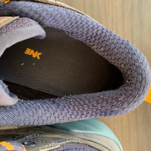 Chaussures de randonnée HOKA One W Kaha Low GTX 7,5B Gore-Tex Vibram Trail gris bleu - Photo 11/12