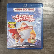 DreamWorks Captain Underpants Hero Edition Blu-ray DVD Digital HD Hart Helms