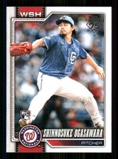 2026 Topps #32 Shinnosuke Ogasawara RC Washington Nationals 60089
