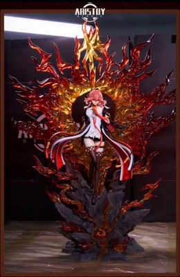 ARISTOY Studio Wuthering Waves Changli Resin Figure Explosion Lava Platform