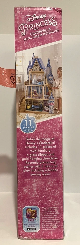 Disney Princesa Cenicienta Castillo Sueño Real Casa de Muñecas con Muebles KidKraft Foto 2 de 4