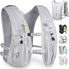 Running Vest Hydration Backpack for Men Women, 5L Lightweight Running Backpac...