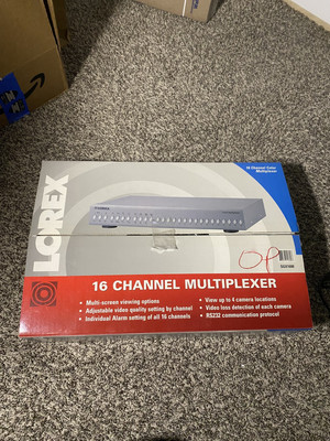 Lorex 16 Channel Color Multiplexer SGX1600 Open Box
