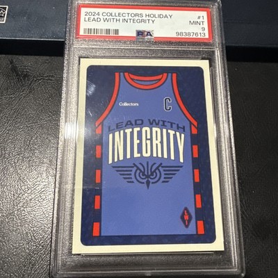 2024 Collectors Holiday #1 Lead With Integrity PSA 9 MINT