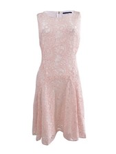 Tommy Hilfiger Women's Lace Fit & Flare Dress