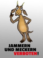 Holzschild 40X30 Cm Jammern Und Meckern Verboten Deko Geschenk Metall Schild