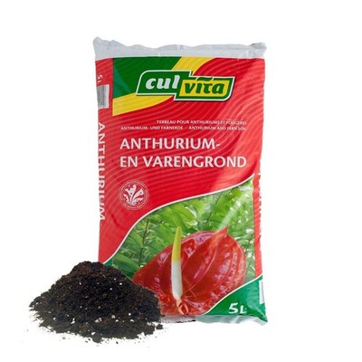 Anthurium and Fernerde 5 Liter - Blumenerde für Anthurium und Farne