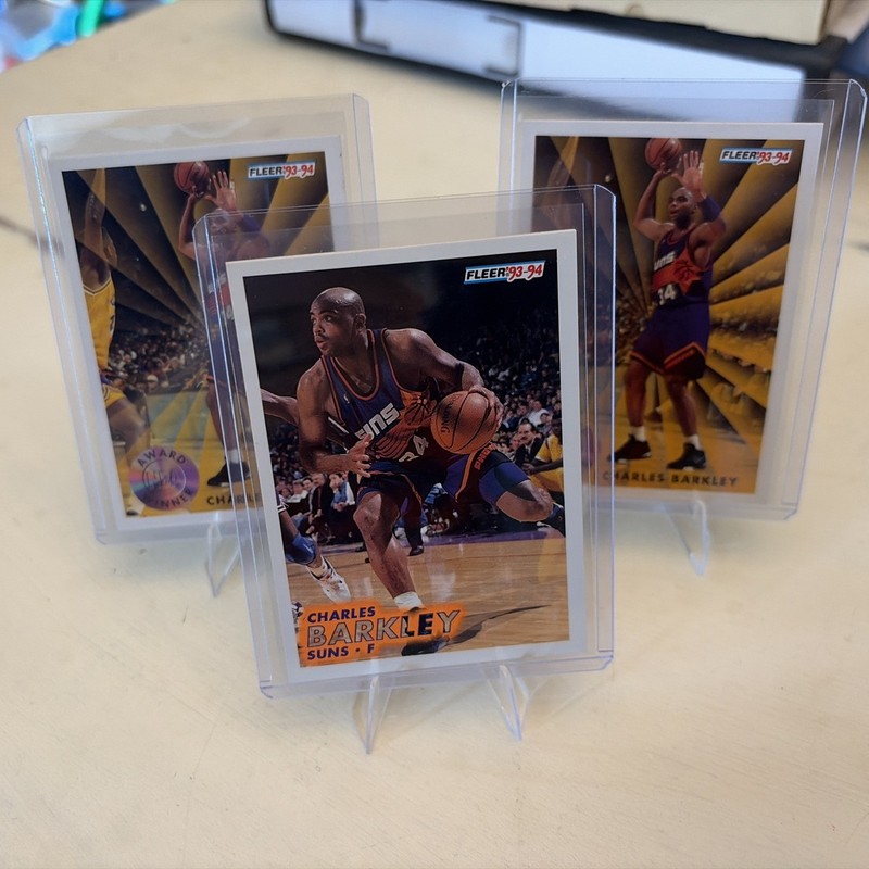 Charles Barkley Lot Of 3