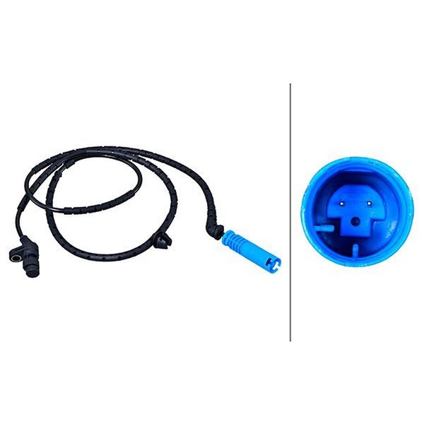 Hella 6PU 358 218-281 Sensor, Raddrehzahl-image