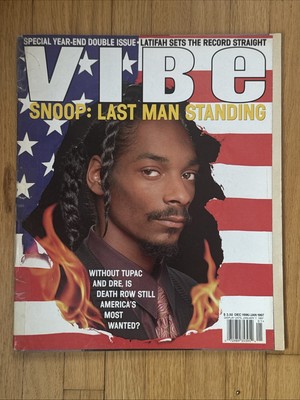 Vibe Magazine DEC. 1996/JAN. 1997 Snoop Dogg Last Man Standing
