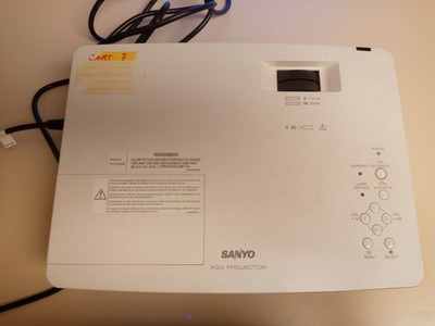 SANYO PLC-XW200 XGA LCD Projector 2000 ANSI lm Built-In Spkr VGA/AV RJ-45