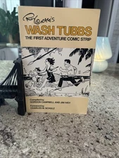 1974 WASH TUBBS THE FIRST ADVENTURE COMIC STRIP COLLECTIBLE BOOK BJ