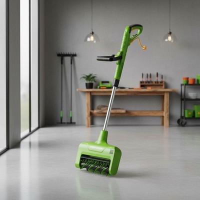 Artificial Grass Cleaner Sweeper Brush Power Lawn Rejuvenator Compact Lightwe...