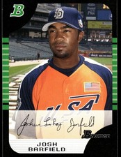 Josh Barfield 2005 Bowman Draft Picks & Prospects #BDP138 Padres MLB READ
