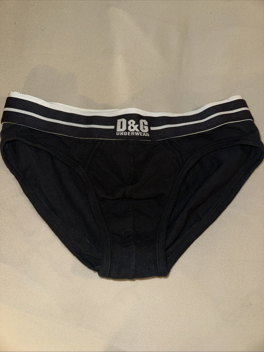Men's Dolce And Gabbana D&G Briefs Vintage Underwear Sexy Size Xs