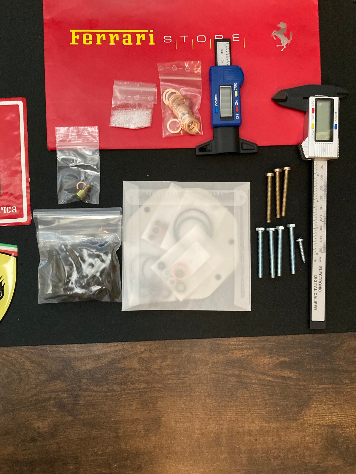 FERRARI 308- Gts-328-Gts MONDAL V8 QV FUEL DISTRIBUTOR Repair Kit .